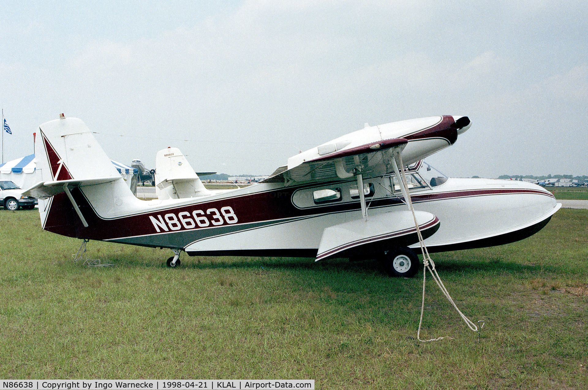 N86638, 1946 Grumman G-44A Widgeon C/N 1464, Grumman G-44A Gosling at Sun 'n Fun 1998, Lakeland FL