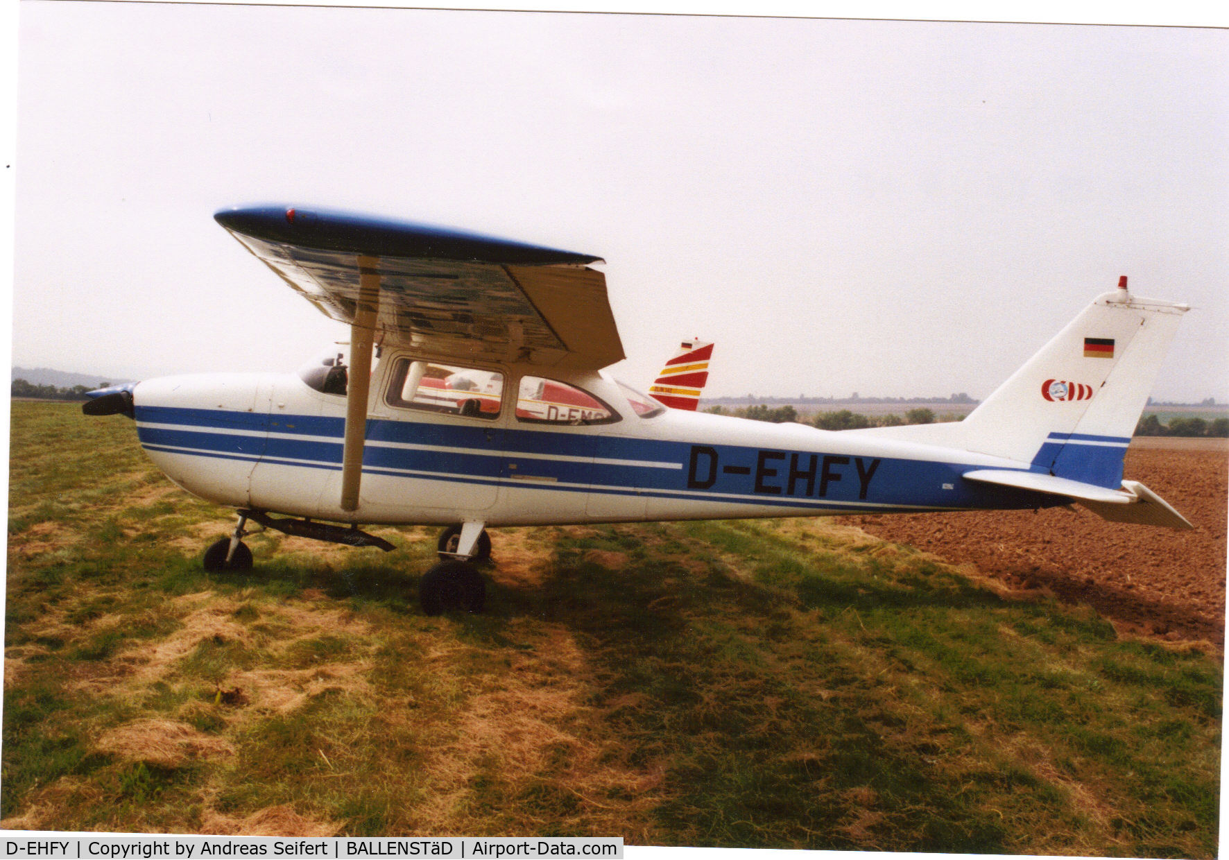D-EHFY, Reims F172G Skyhawk C/N 0184, Ballenstädt 2002