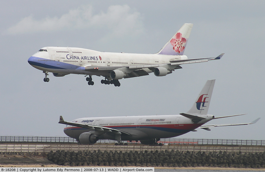 B-18208, 1998 Boeing 747-409 C/N 29031, China Airlines