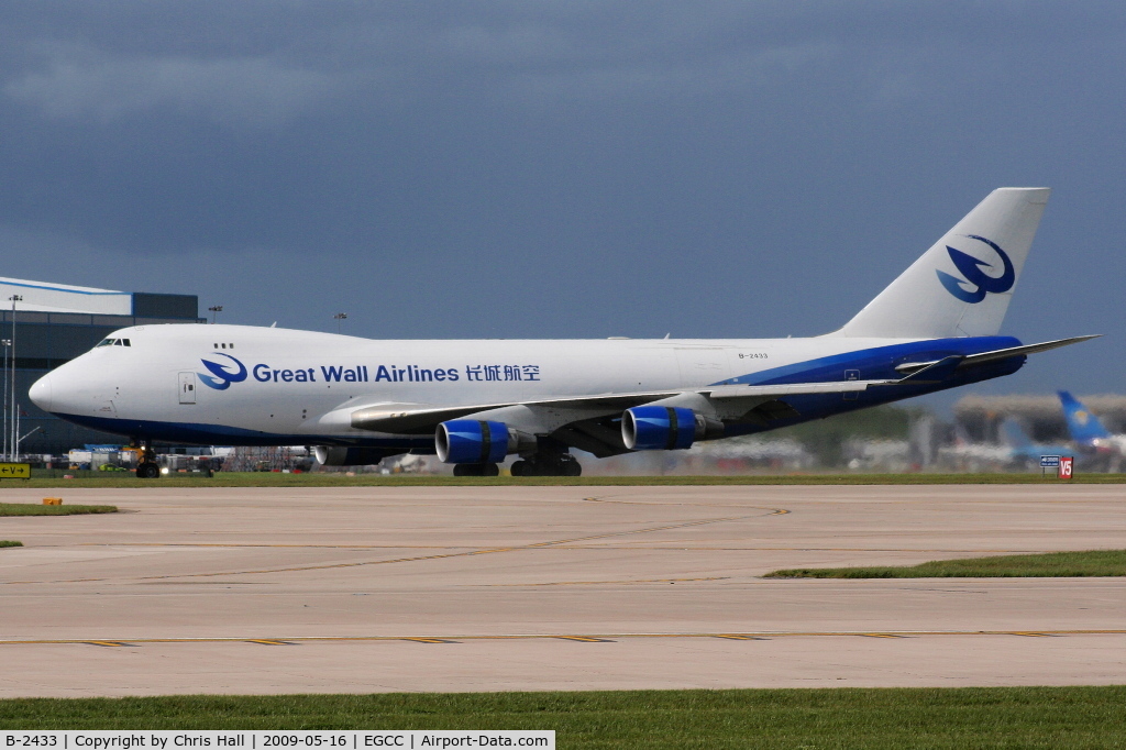 B-2433, 2000 Boeing 747-412F/SCD C/N 28027, Great Wall Airlines