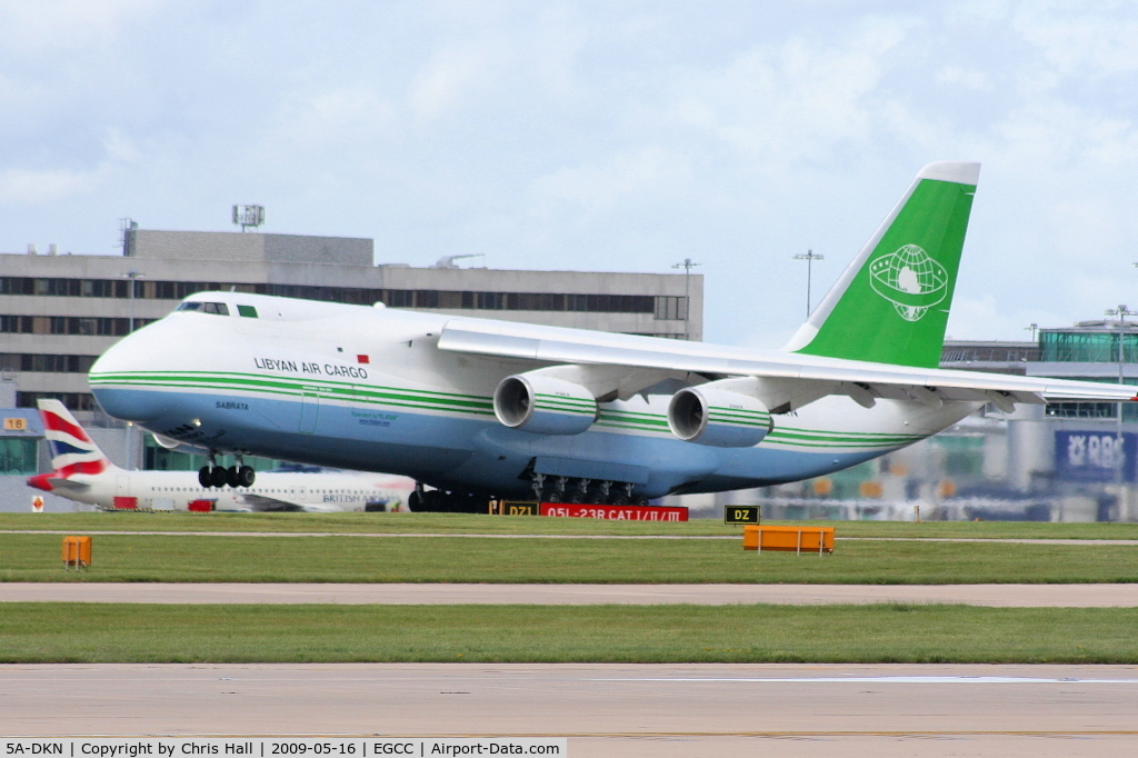 5A-DKN, 1994 Antonov An-124-100 Ruslan C/N 19530502762, Libyan Air Cargo