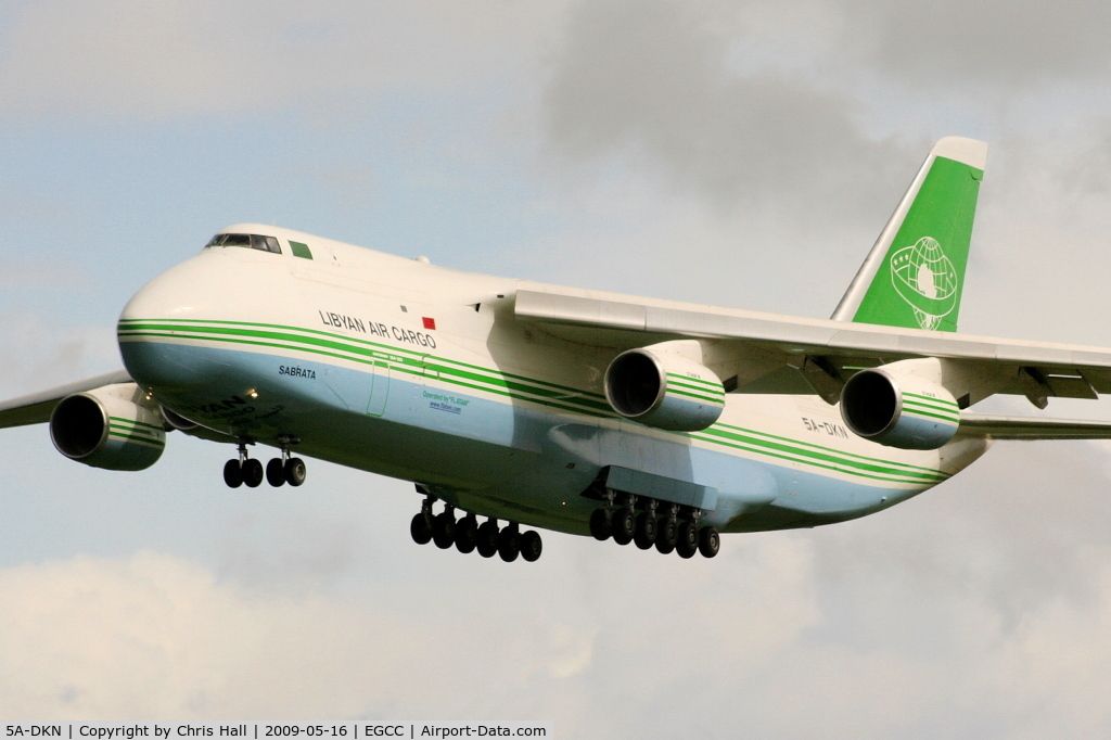 5A-DKN, 1994 Antonov An-124-100 Ruslan C/N 19530502762, Libyan Air Cargo