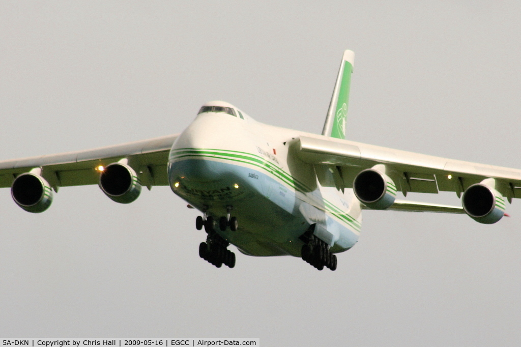 5A-DKN, 1994 Antonov An-124-100 Ruslan C/N 19530502762, Libyan Air Cargo