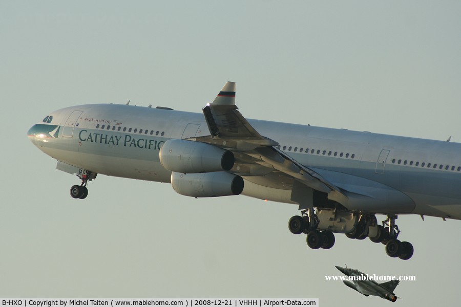 B-HXO, 1996 Airbus A340-313 C/N 128, Cathay Pacific