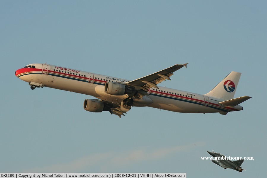 B-2289, 2004 Airbus A321-211 C/N 2309, China Eastern Airlines