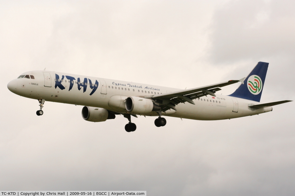 TC-KTD, 2003 Airbus A321-211 C/N 2117, KTHY - Cyprus Turkish Airlines