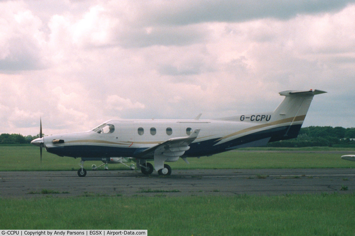 G-CCPU, 2004 Pilatus PC-12/45 C/N 549, Scanned Print