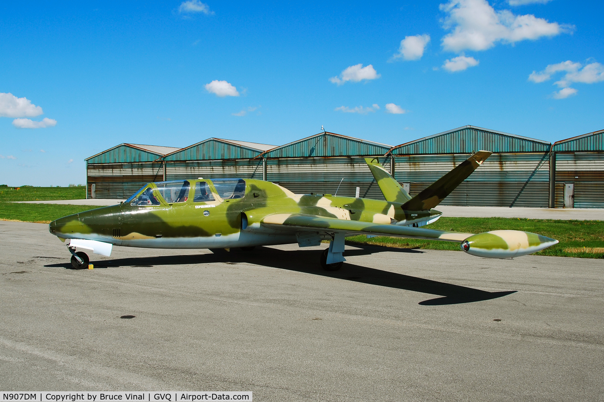 N907DM, Fouga CM-170 Magister C/N 269, The Jets of Genesee