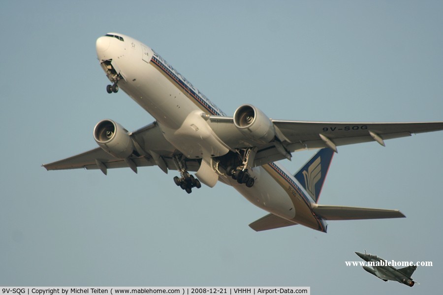 9V-SQG, 1999 Boeing 777-212/ER C/N 28518, Singapore Airlines
