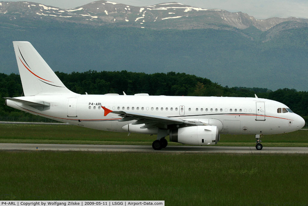 P4-ARL, 2004 Airbus ACJ319 (A319-133/CJ) C/N 2192, visitor