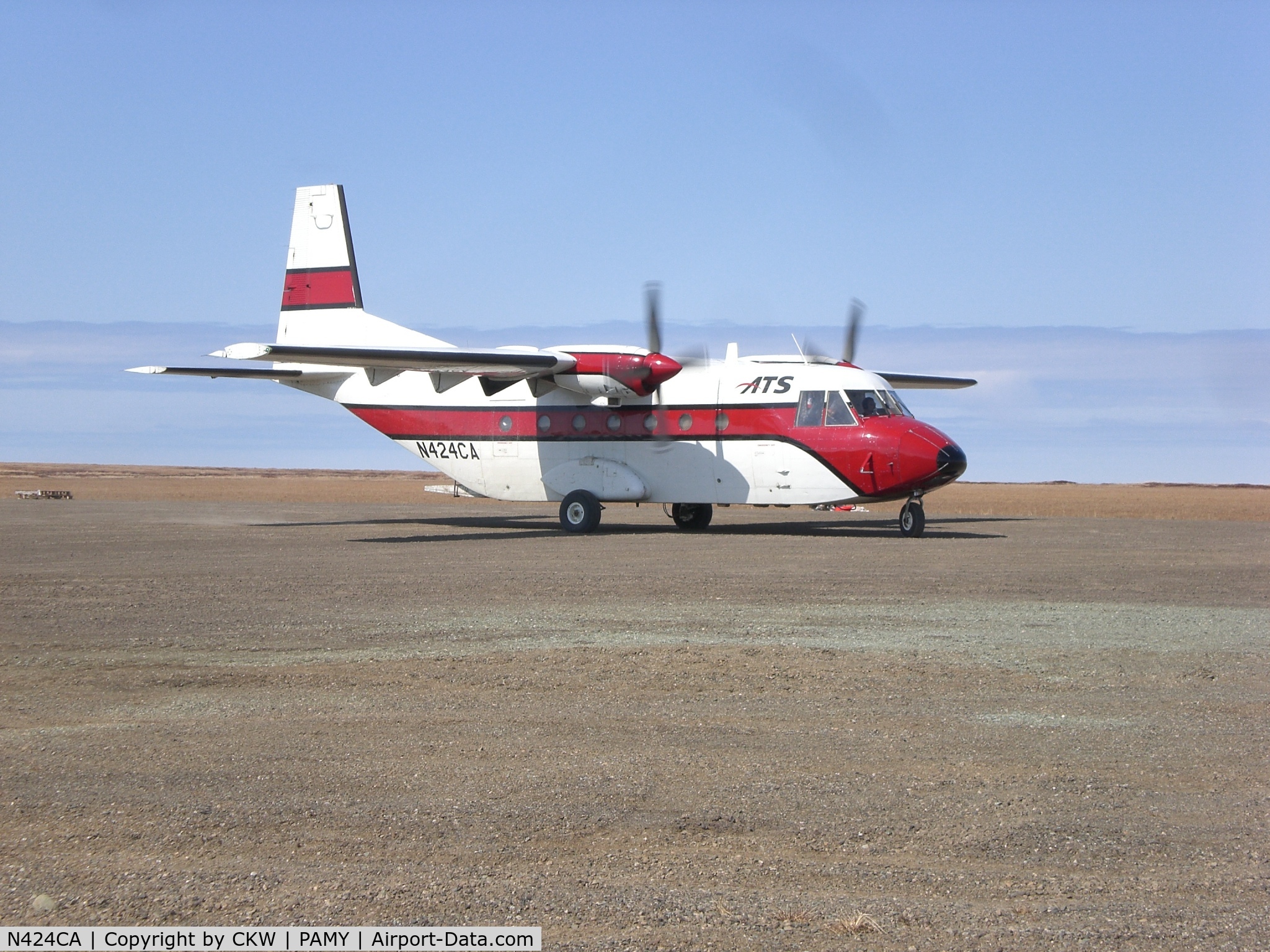 N424CA, 1982 CASA C-212-200 Aviocar C/N 242, Clear Day