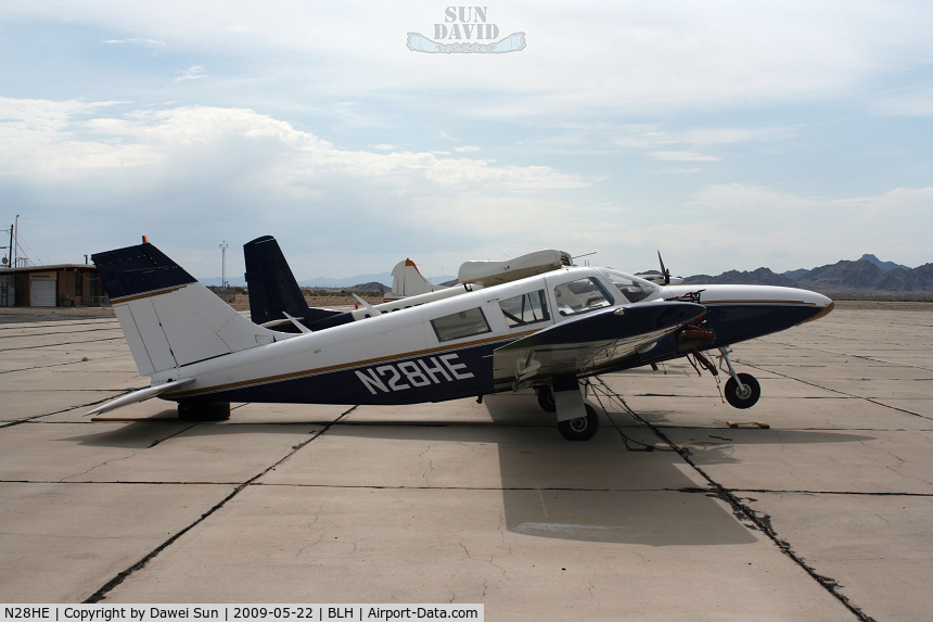 N28HE, 1973 Piper PA-34-200 C/N 34-7350278, BLH