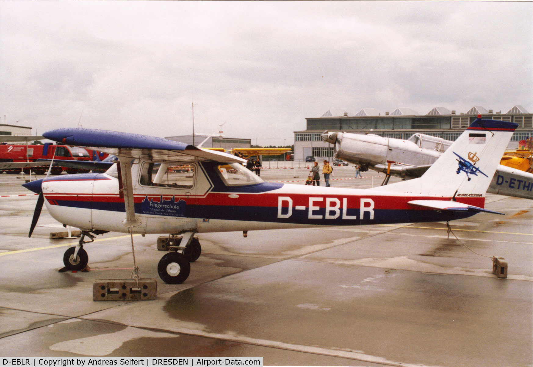 D-EBLR, Reims F150K C/N 0576, Dresden 2000