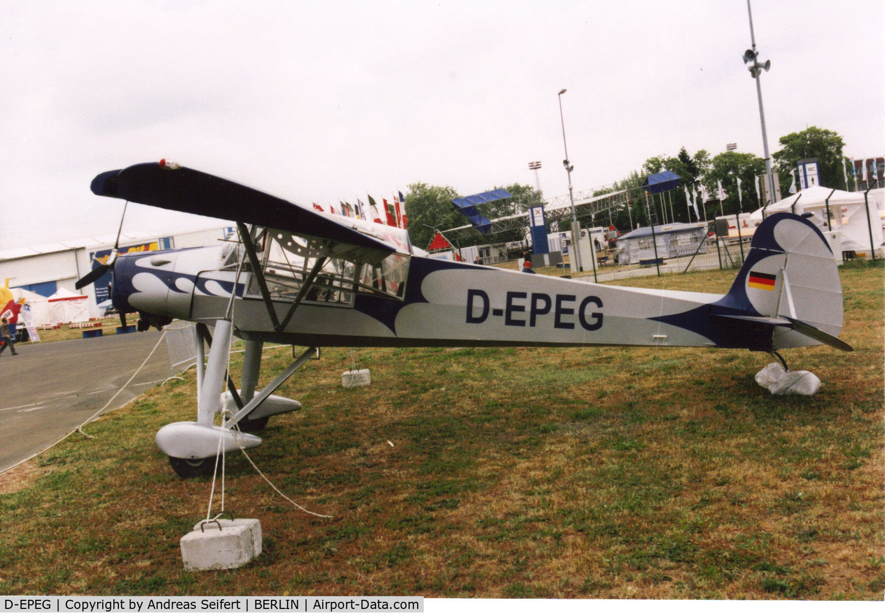 D-EPEG, Slepcev Storch SS-MK4 C/N SS4-051, Berlin ILA 2000