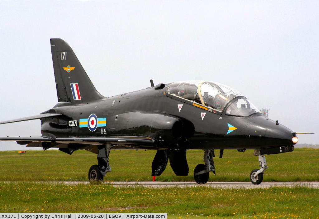 XX171, 1977 Hawker Siddeley Hawk T.1 C/N 018/312018, RAF No 4 FTS/208(R) Sqn