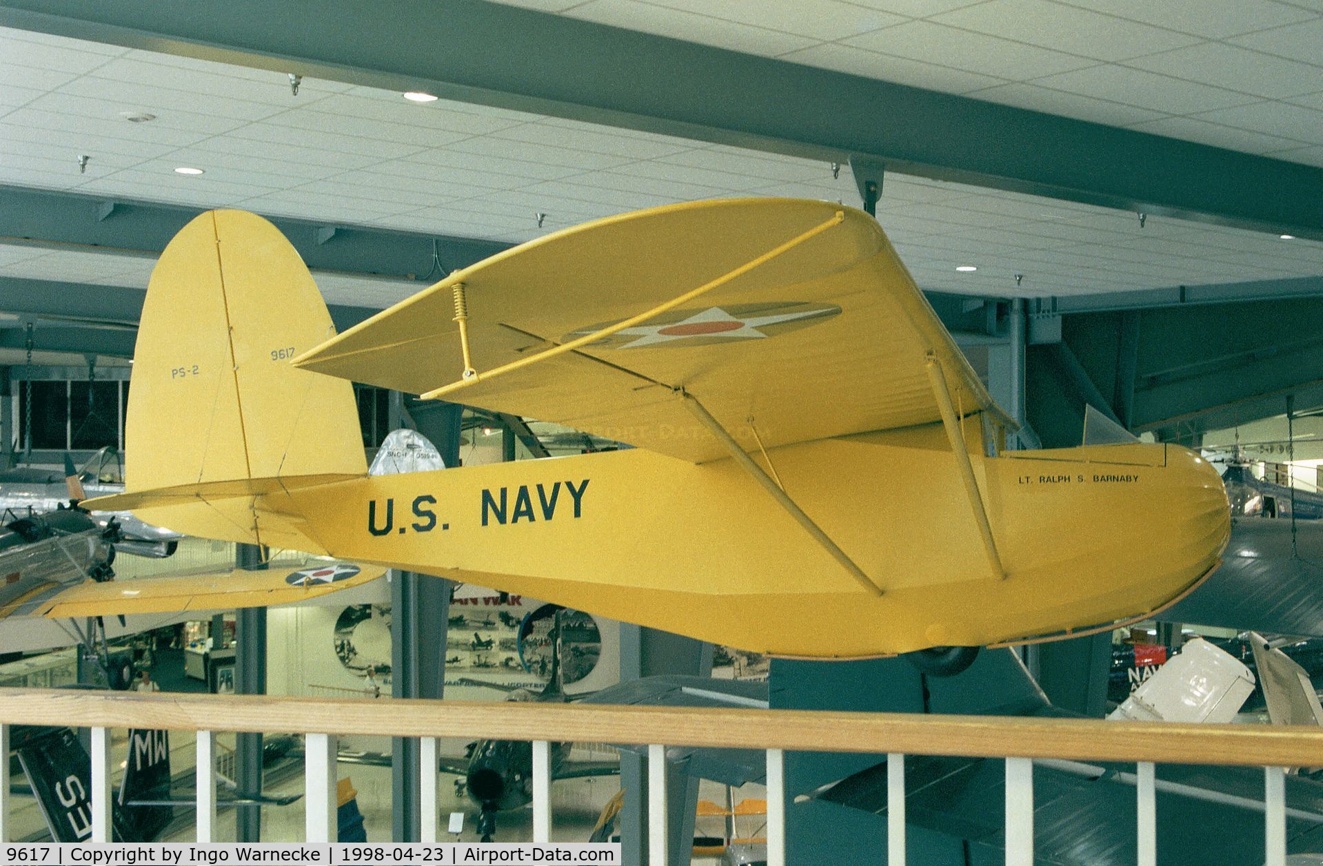9617, 1934 Franklin PS-2 C/N 126, Franklin PS-2 at the Museum of Naval Aviation, Pensacola FL