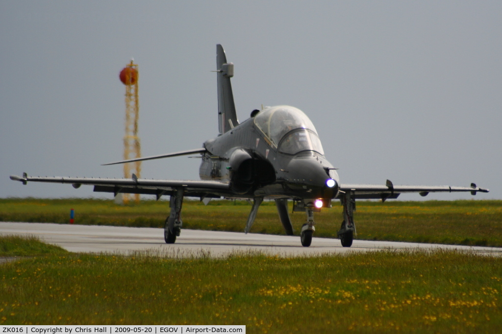 ZK016, 2008 British Aerospace Hawk T2 C/N RT007/1245, BAe Hawk T2