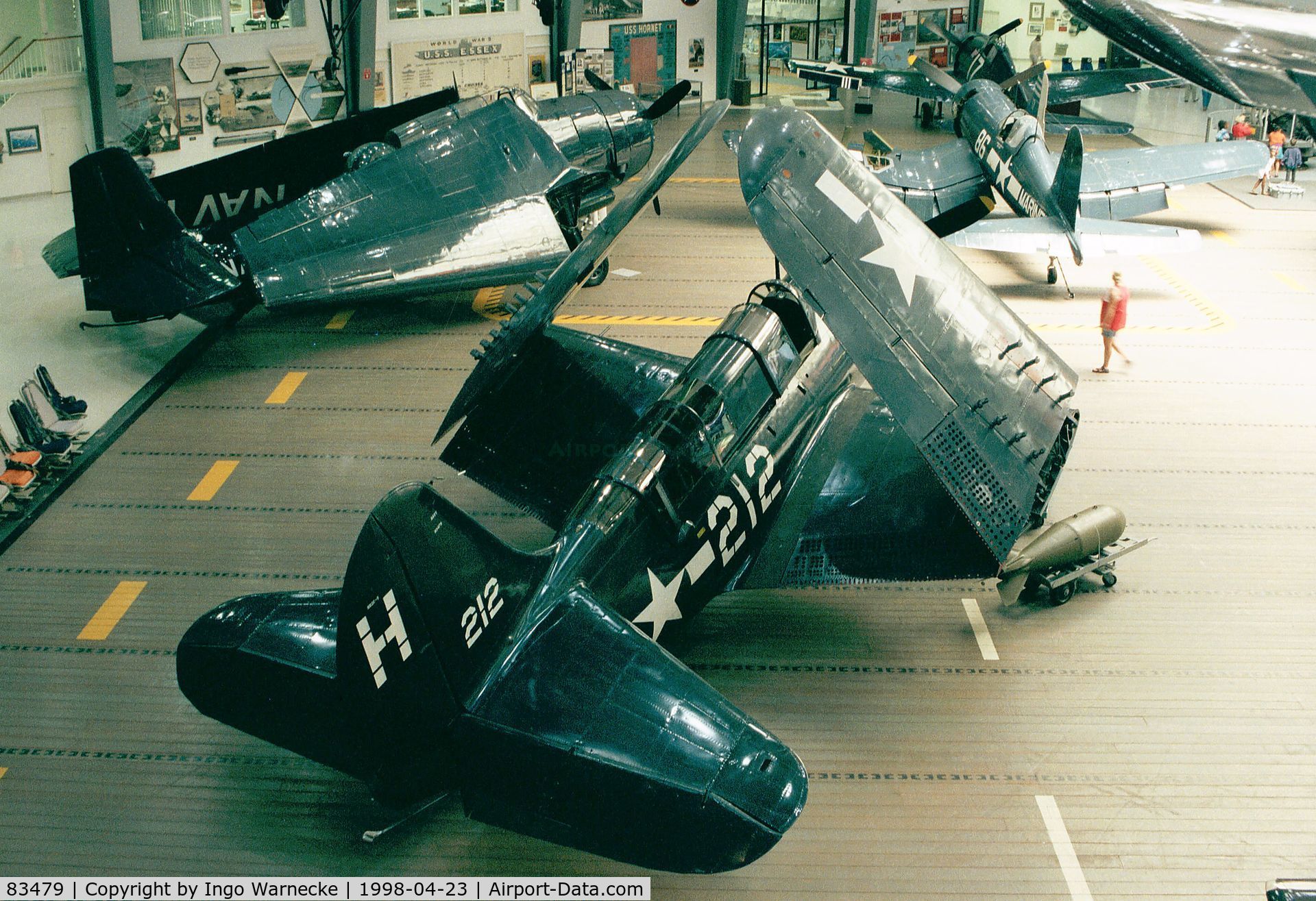 83479, Curtiss SB2C-5 Helldiver C/N Not found 83479, Curtiss SB2C-5 Helldiver at the Museum of Naval Aviation, Pensacola FL