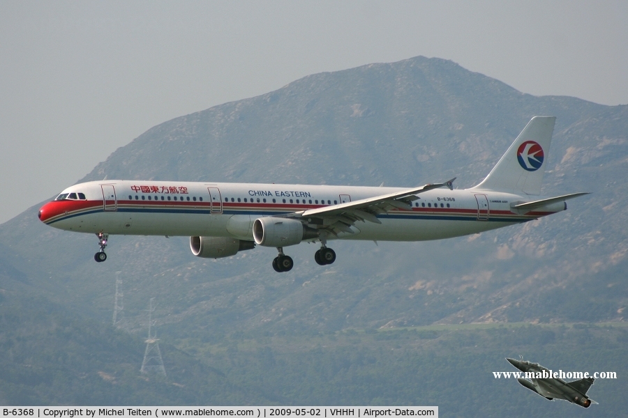 B-6368, 2008 Airbus A321-211 C/N 3639, China Eastern Airlines