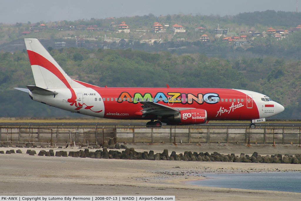 PK-AWX, 1990 Boeing 737-3Y0 C/N 24547, Air Asia