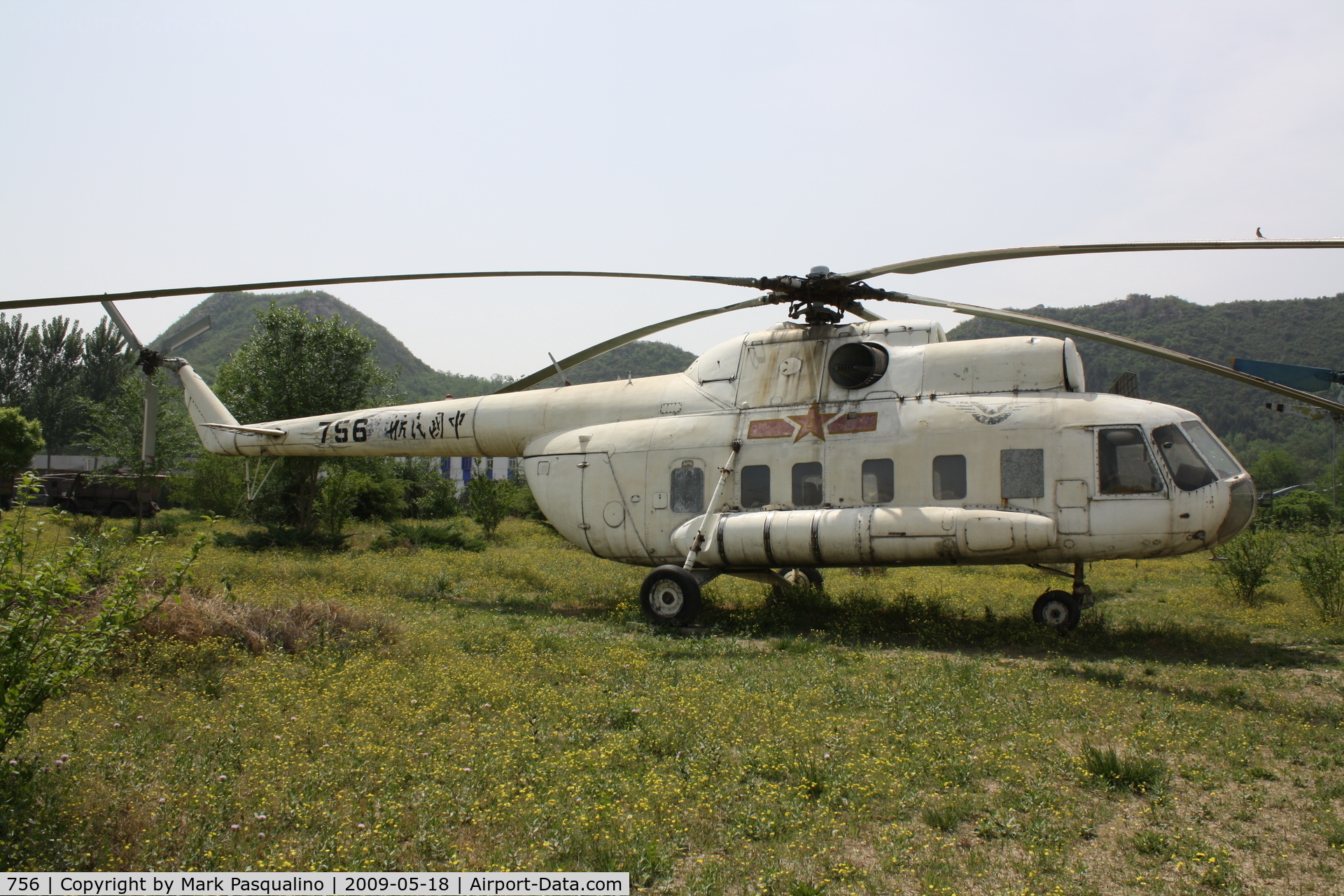 756, Mil Mi-8P C/N 20203, Mi-8P  Located at Datangshan, China