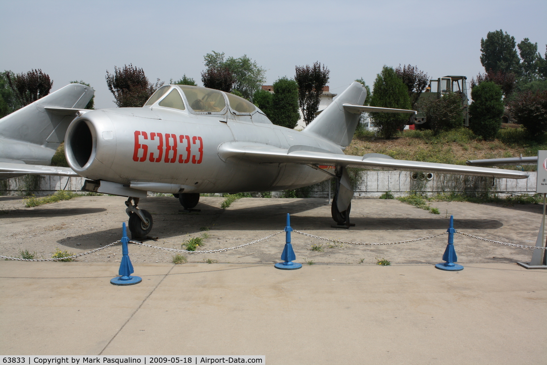 63833, Mikoyan-Gurevich MiG-15UTI C/N 722645, MiG-15UTI  Located at Datangshan, China