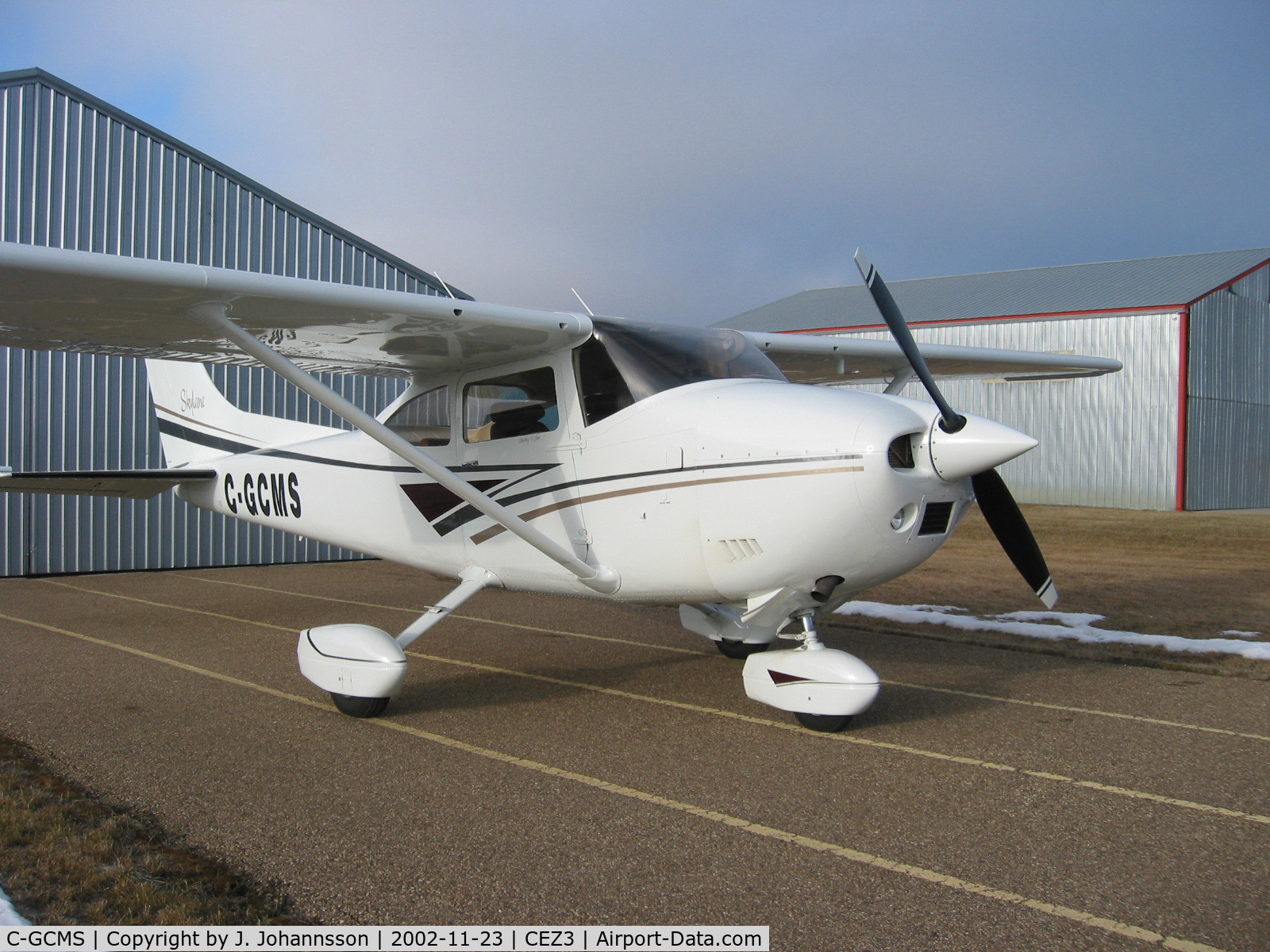 C-GCMS, 1974 Cessna 182P Skylane C/N 18263204, C-GCMS at Cooking lake Airport, Alberta, Canada