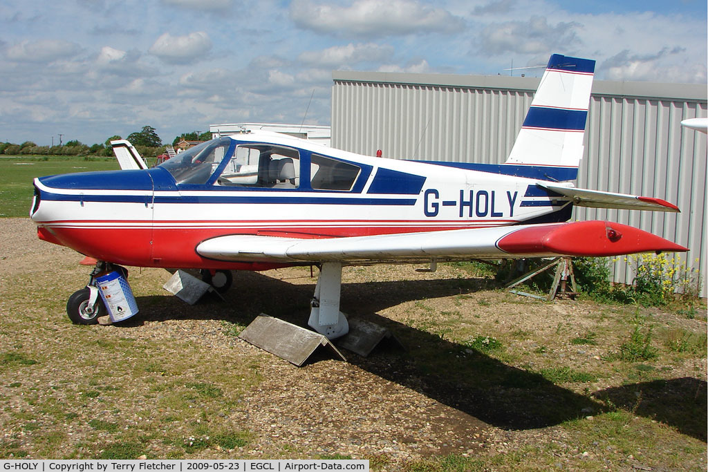 G-HOLY, 1970 Socata ST-10 Diplomate C/N 108, Socata TB10 (stored) noted at 2009 May Fly-in at Fenland