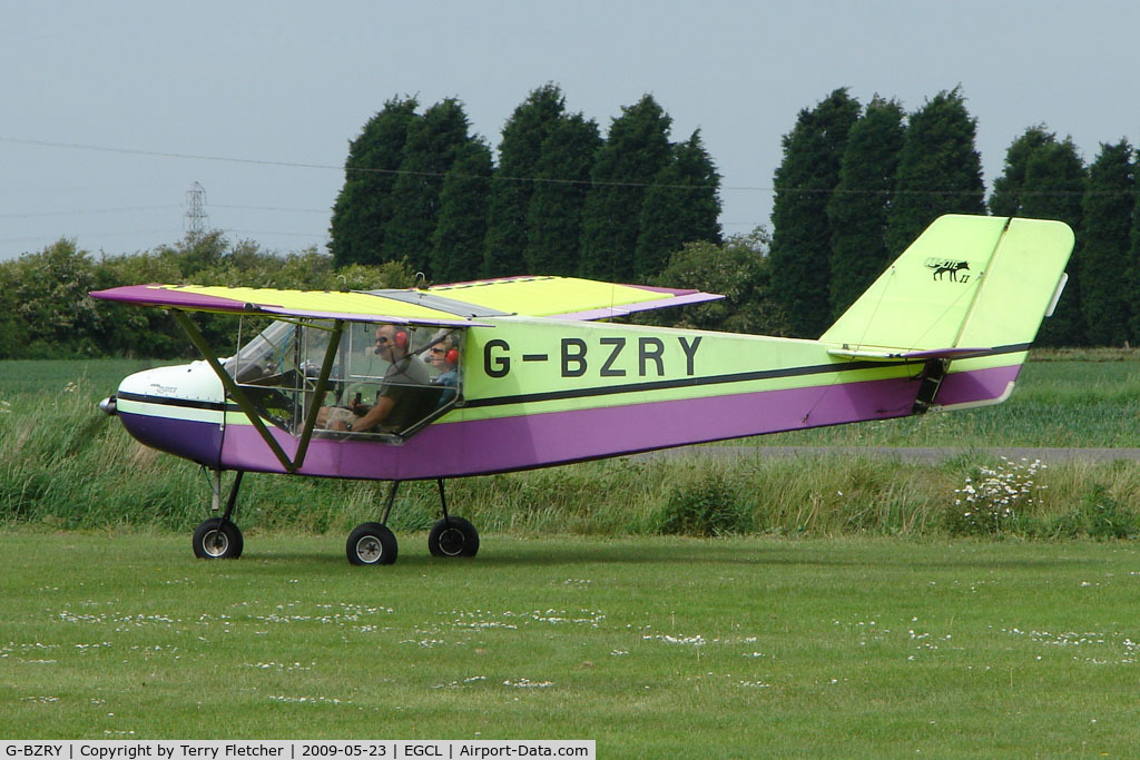 G-BZRY, 2001 Rans S-6ES Coyote II C/N PFA 204-13666, Rans S6  at 2009 May Fly-in at Fenland