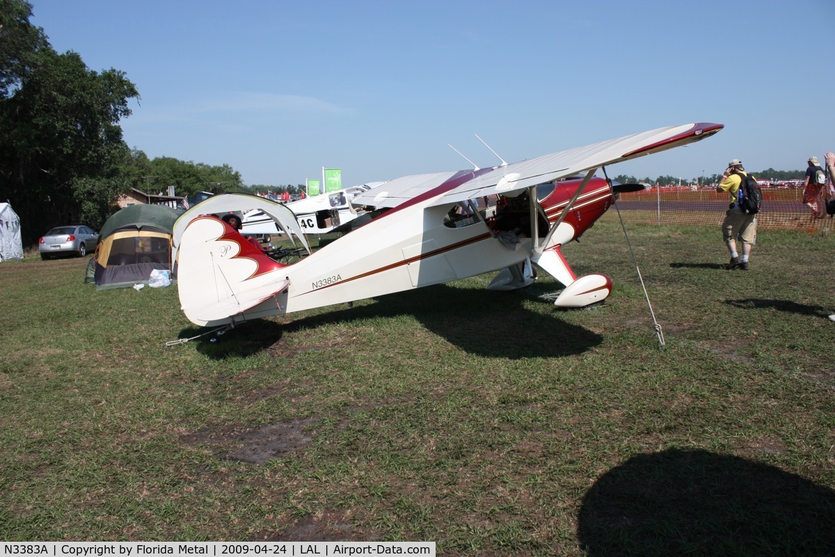 N3383A, 1953 Piper PA-22-135 Tri-Pacer C/N 22-1646, Piper PA-22-135