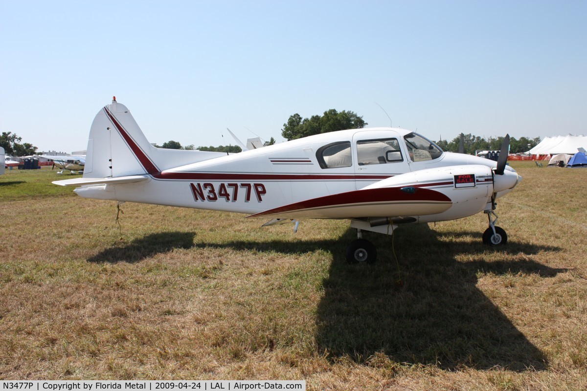 N3477P, 1958 Piper PA-23 C/N 23-1451, Piper PA-23