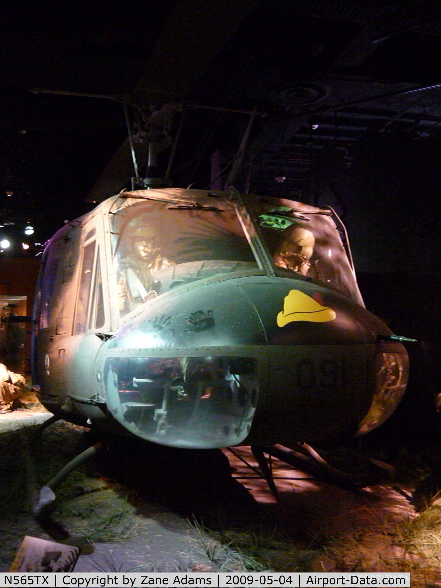 N565TX, 1965 Bell UH-1H C/N 65-10091, UH-1 Huey Formerly of the Texas Air Command Museum now in the Smithsonian Museum of American History - Photo taken by my son.