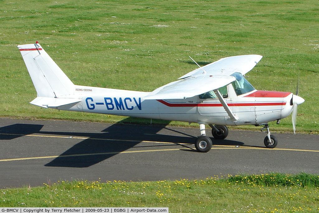 G-BMCV, 1963 Reims F152 C/N 1963, Cessna F152 at Leicester 2009 May Bank Holiday Fly-in