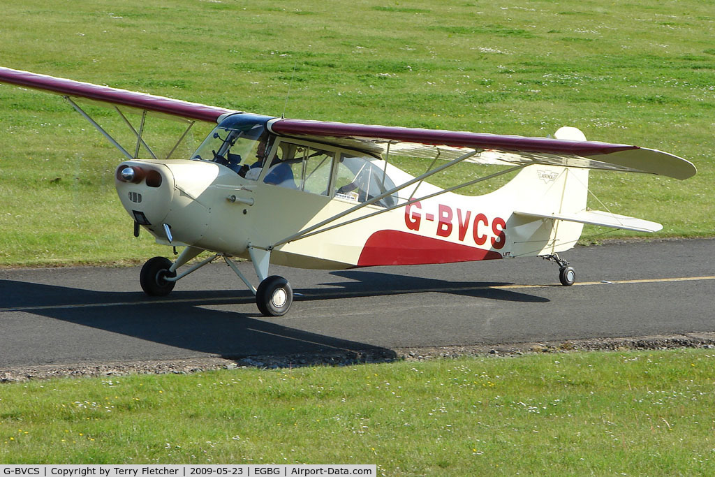 G-BVCS, 1946 Aeronca 7AC Champion C/N 7AC-1346, 1946 Aeronca at Leicester 2009 May Bank Holiday Fly-in