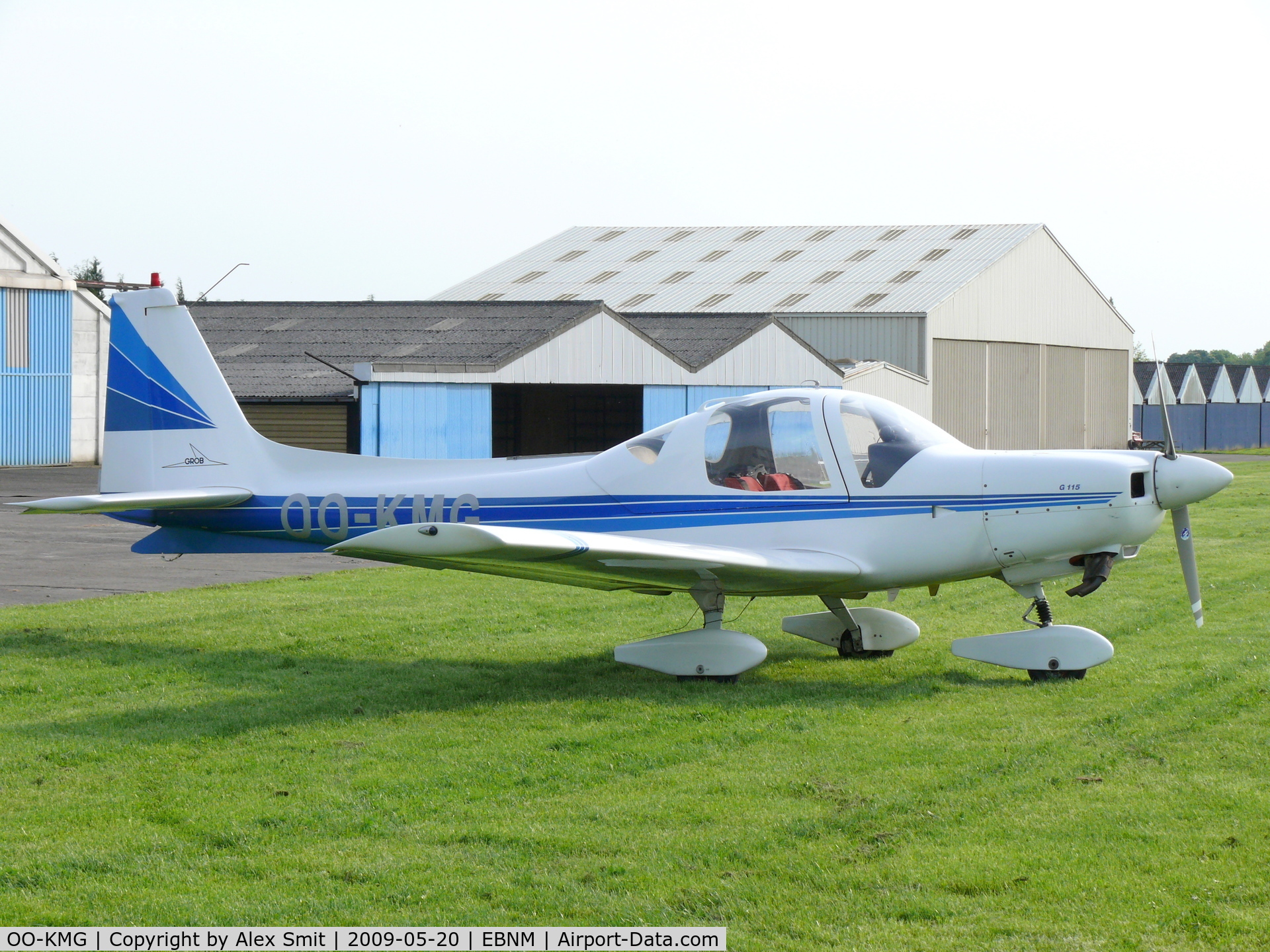 OO-KMG, 1989 Grob G-115A C/N 8066, Grob G115A OO-KMG Aeroclub Keiheuvel