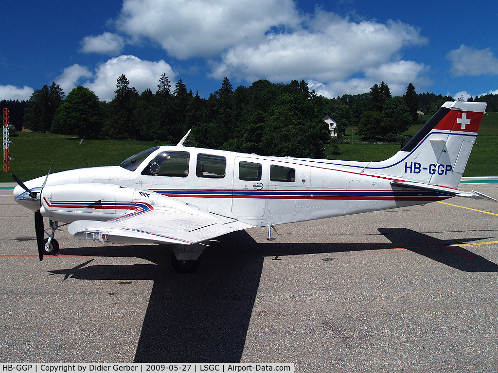 HB-GGP, 1978 Beech 58P Baron Baron C/N TJ-157, -