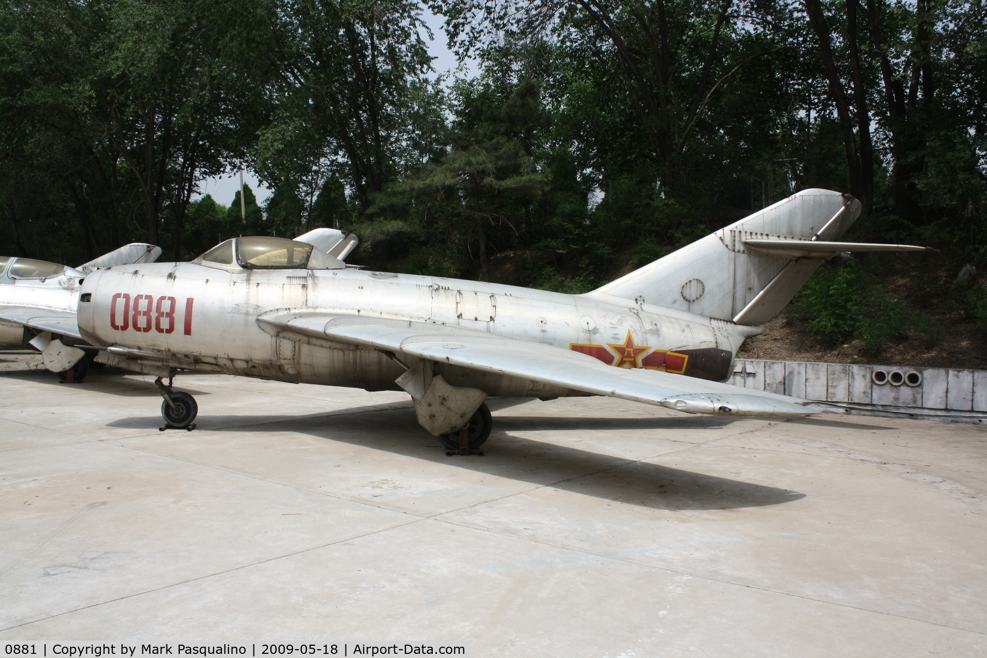 0881, Mikoyan-Gurevich MiG-15 C/N 2850, MiG-15