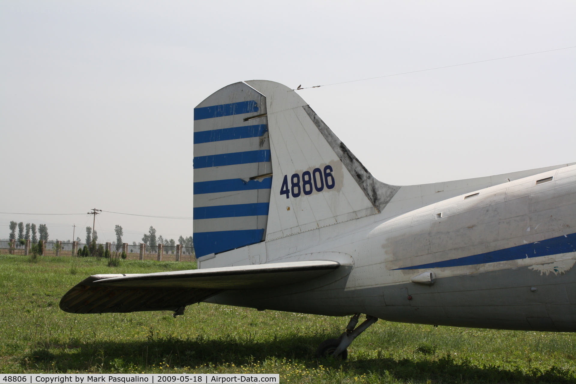 48806, Lisunov Li-2 C/N 18440204, Li-2  Located at Datangshan, China