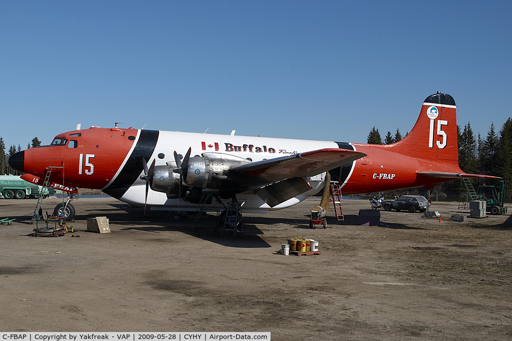 C-FBAP, 1945 Douglas C54G-DC C/N 36089, Buffalo Douglas DC4