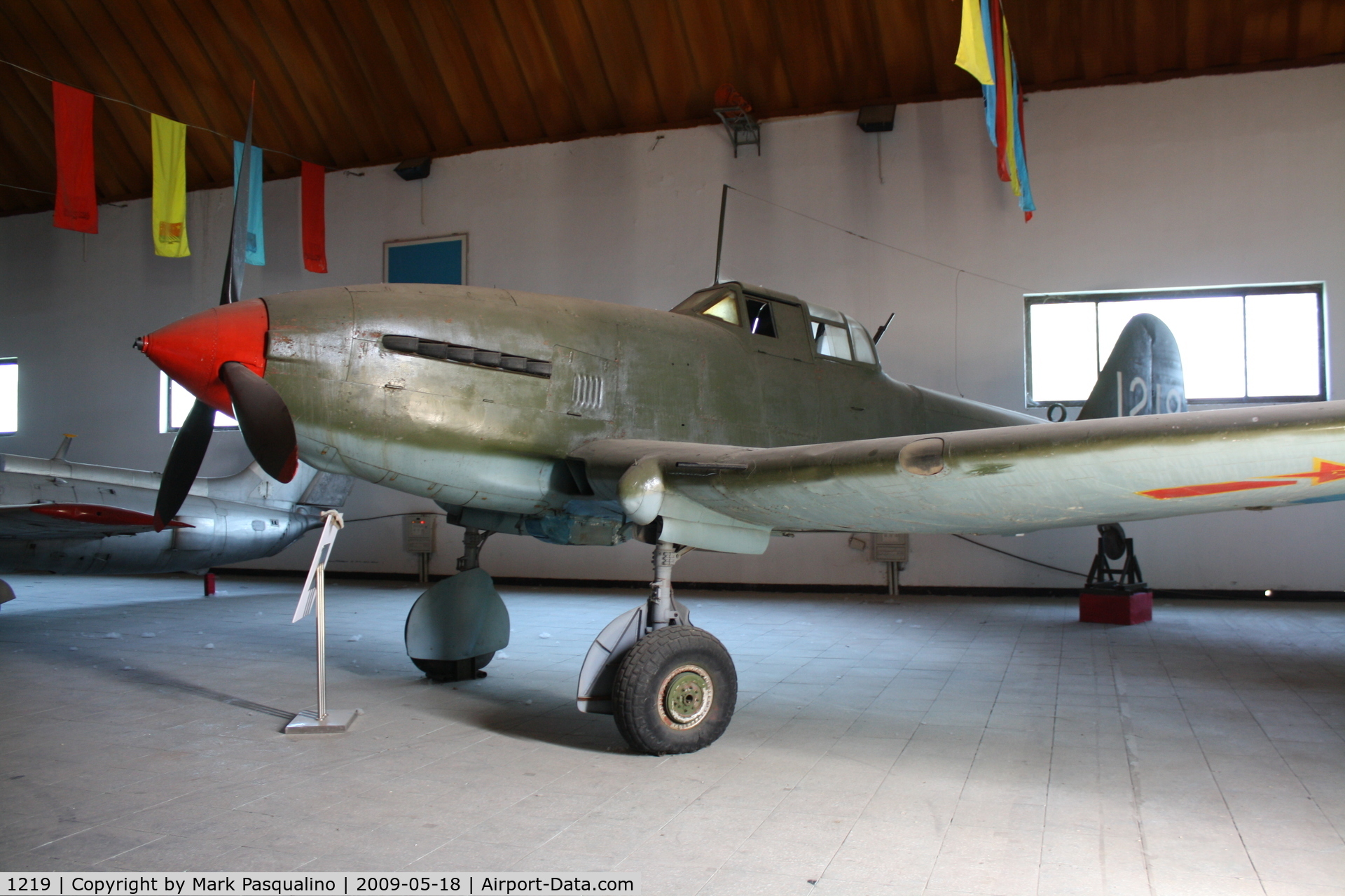 1219, Ilyushin Il-10 Shturmovik C/N Not found 1219, Il-10  Located at  Datangshan, China