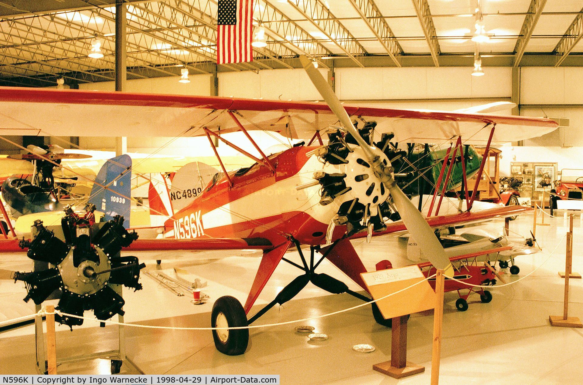 N596K, 1929 Alliance Aircraft Argo C/N 106, Alliance Argo at the Ohio History of Flight Museum, Columbus OH