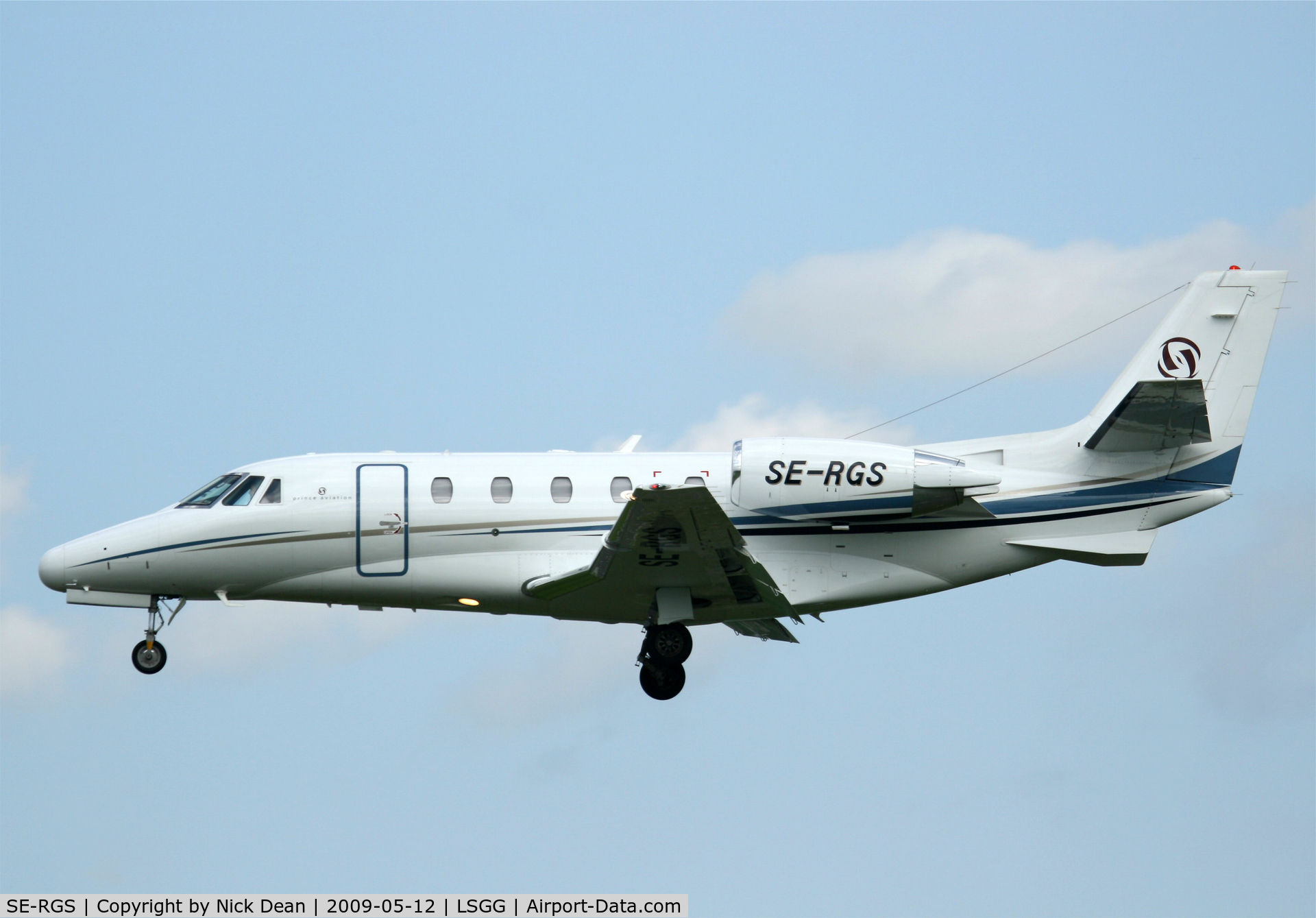 SE-RGS, 2008 Cessna 560 Citation XLS C/N 560-5807, LSGG