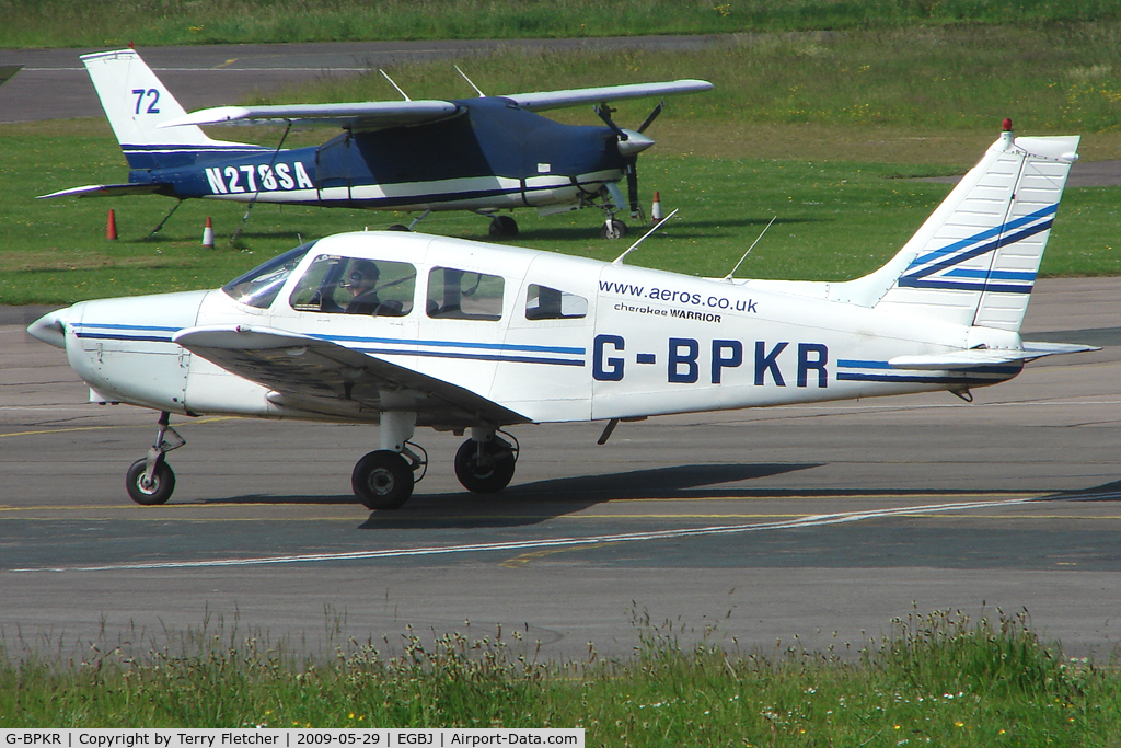 G-BPKR, 1975 Piper PA-28-151 Cherokee Warrior C/N 28-7515446, Piper Pa-28-151 at Gloucestershire Airport