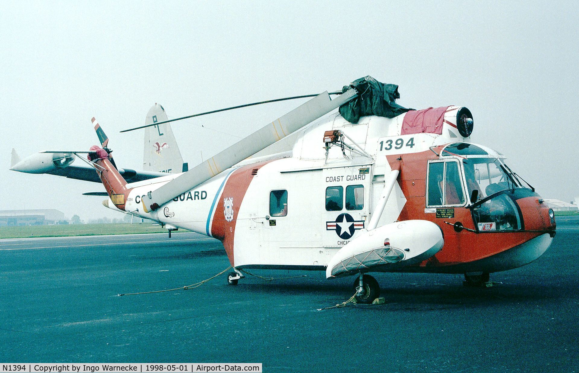 N1394, 1964 Sikorsky HH-52A Sea Guard C/N 62.075, Sikorsky HH-52A of USCG at the Mid Atlantic Air Museum, Reading PA