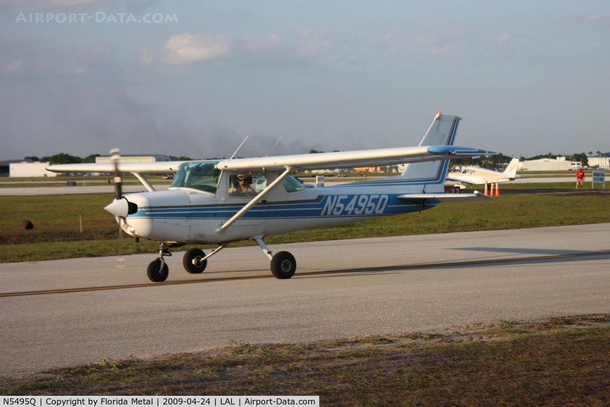 N5495Q, 1981 Cessna 152 C/N 15285113, Cessna 152