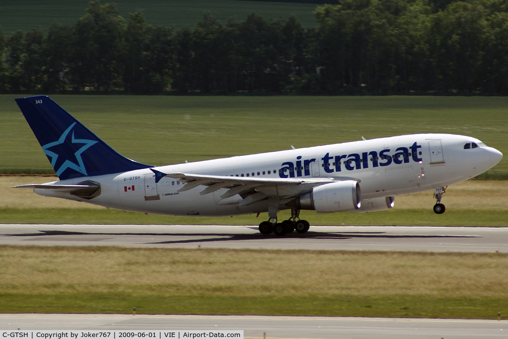 C-GTSH, 1991 Airbus A310-308 C/N 599, Air Transat Airbus A310-304(ET)