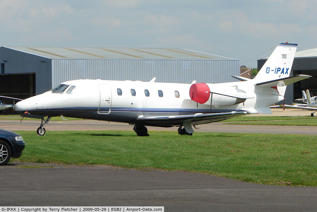 G-IPAX, 2002 Cessna 560XL Citation Excel C/N 560-5228, Based C560XL at Gloucestershire Airport