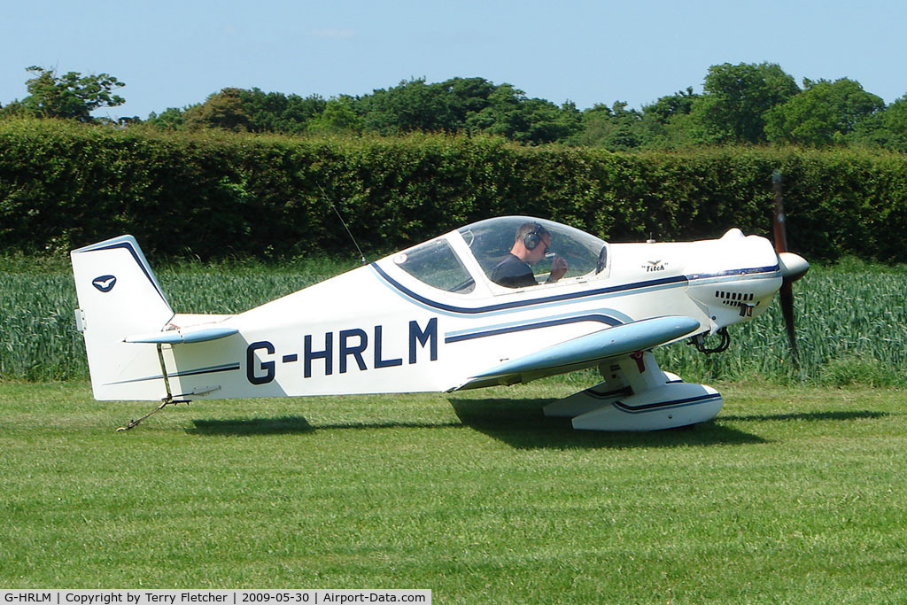 G-HRLM, 1989 Brugger MB-2 Colibri C/N PFA 043-10118, Colibri at Abbots Bromley