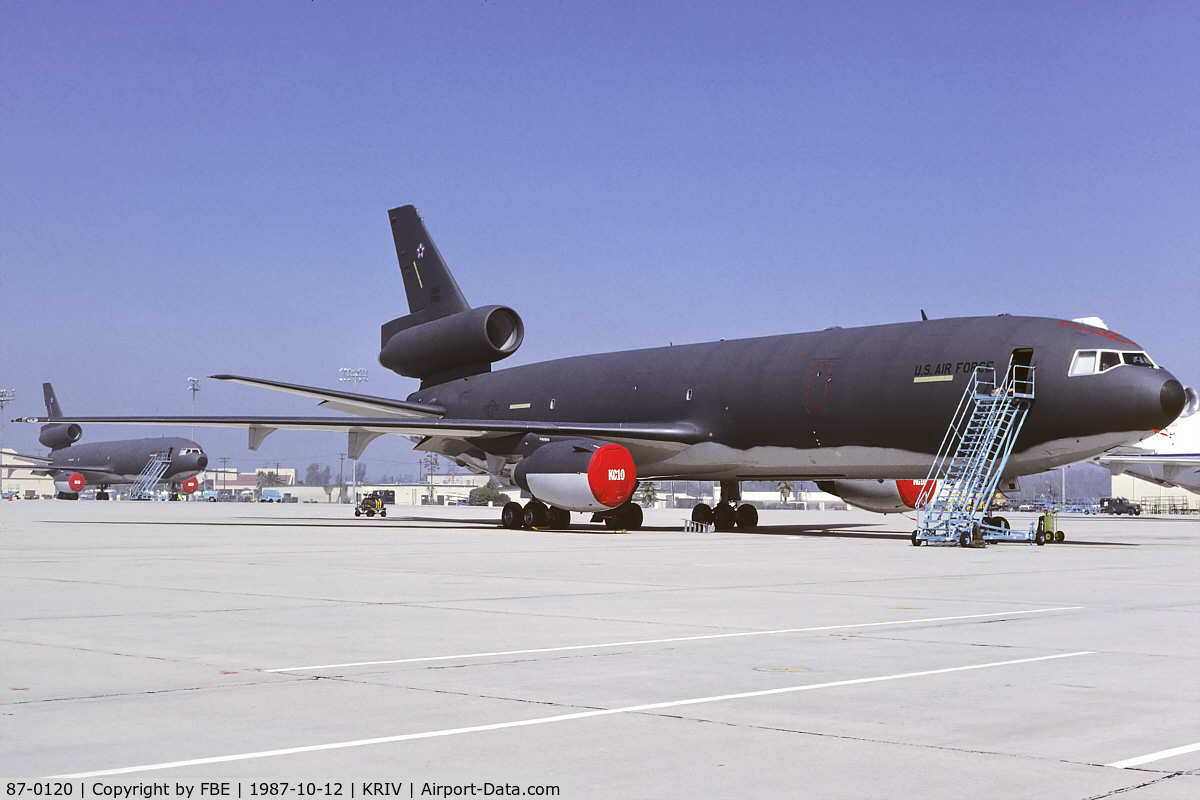 87-0120, 1987 McDonnell Douglas KC-10A Extender C/N 48306, Tanker Town USA