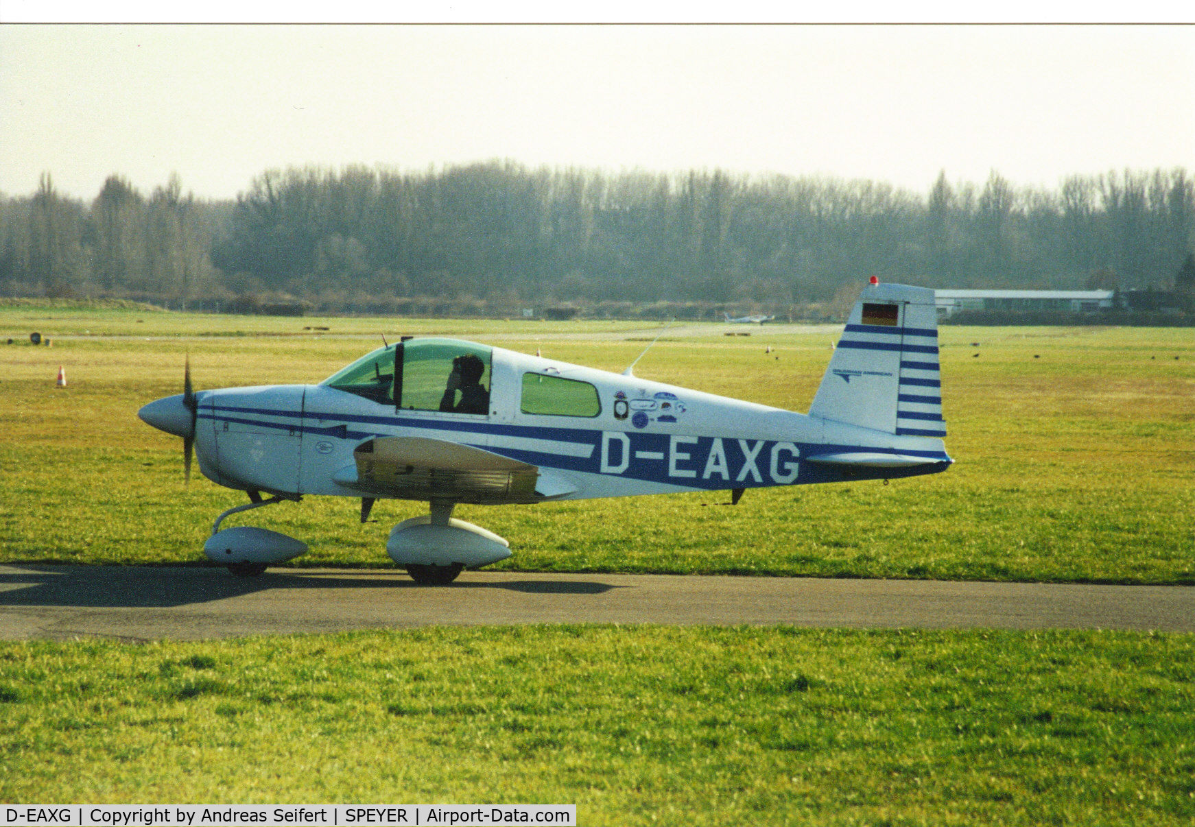 D-EAXG, American Aviation AA-1B C/N AA1B-0352, Speyer 2001